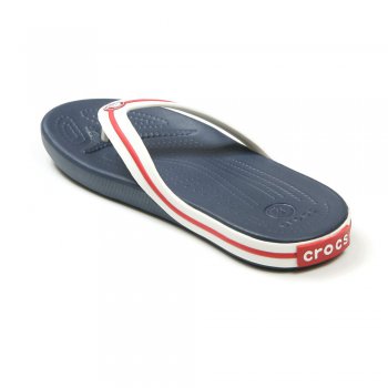 Фото 2 Шлепанцы взр Crocband Flipswitch (синий) 9918 Crocs 11175-462